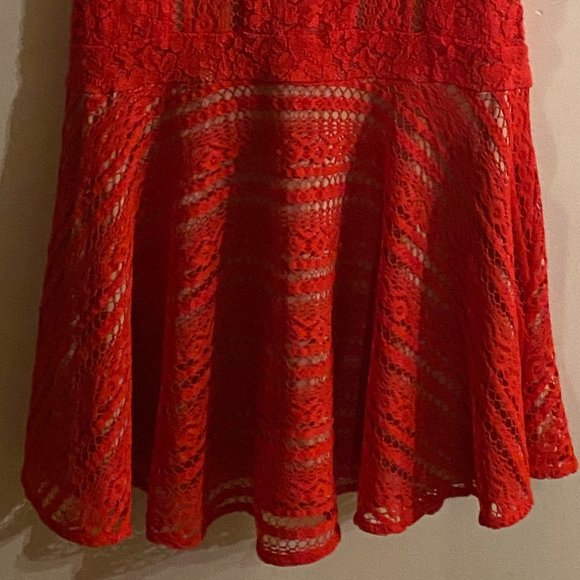 BCBG Summer Dress - Red - Size Small - Picture 4 of 4
